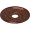 Ekena Millwork Genevieve Ceiling Medallion (Fits Canopies up to 3 1/2"), 16 1/8"OD x 3 1/2"ID x 7/8"P, Copper Penny CM16GNCPS - alternate 3